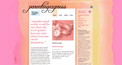 Desktop Screenshot of parentingexpress.com
